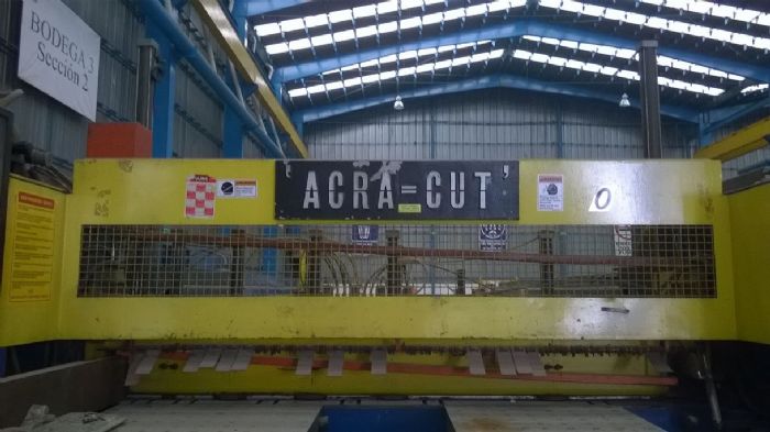 REMATE MAQUINA ACRA CUT PARA CORTE PLACA 5" ESPESOR